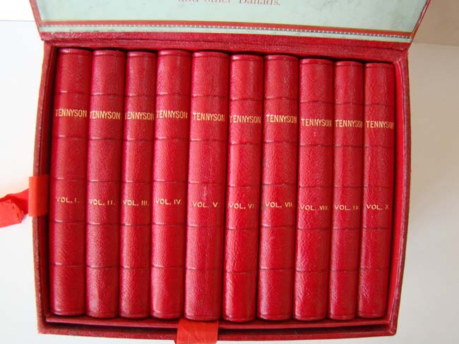 The Complete Works (10 vols) of TENNYSON published by Macmillan & co., 1886 — image 4